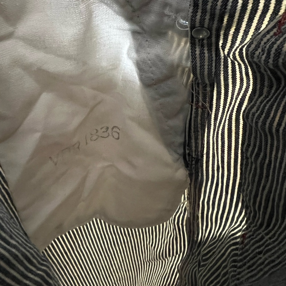 Vintage Big Mac Railroad stripe overalls - Picture 7 of 7